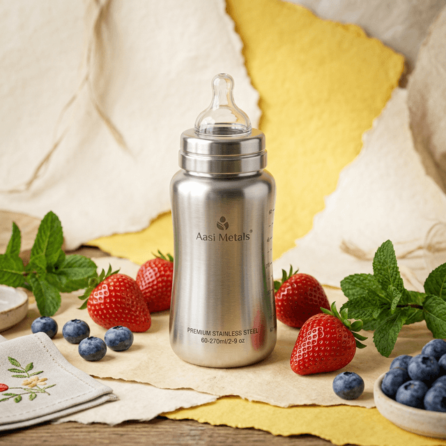 Why Stainless Steel is More Hygienic Than Silicone and Plastic for Babies